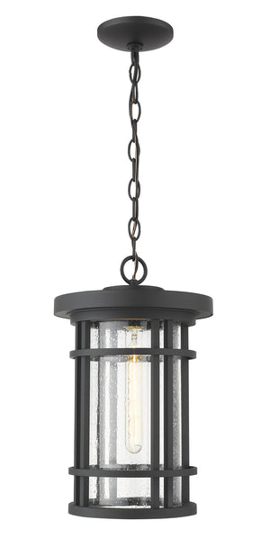 Z-Lite - 570CHB-BK - One Light Outdoor Chain Mount Ceiling Fixture - Jordan - Black