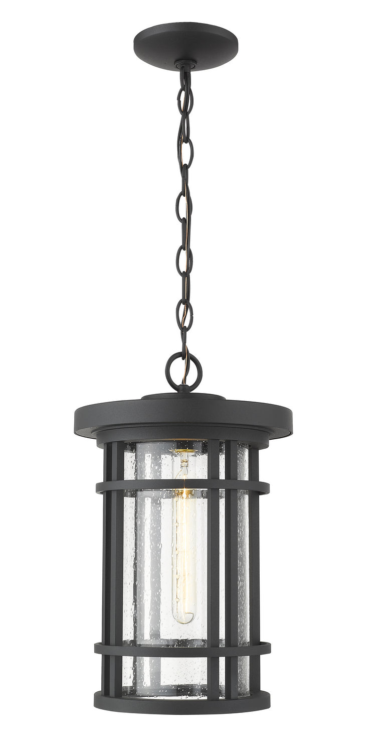 Z-Lite - 570CHB-BK - One Light Outdoor Chain Mount Ceiling Fixture - Jordan - Black