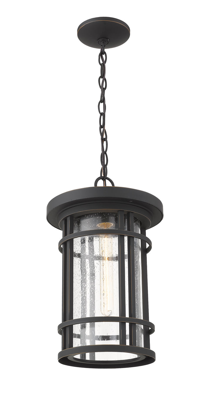 Z-Lite - 570CHB-ORB - One Light Outdoor Chain Mount Ceiling Fixture - Jordan - Oil Rubbed Bronze