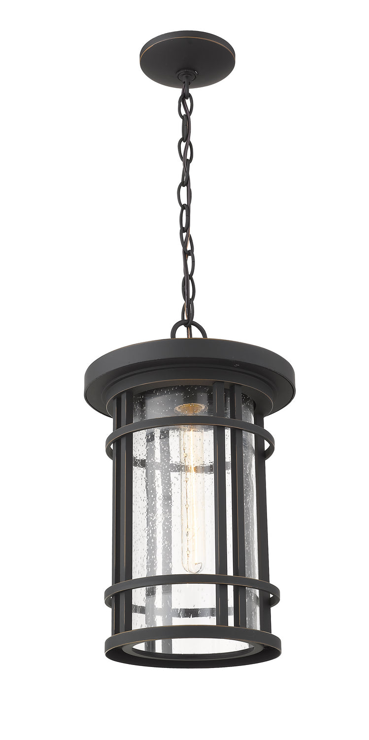 Z-Lite - 570CHB-ORB - One Light Outdoor Chain Mount Ceiling Fixture - Jordan - Oil Rubbed Bronze