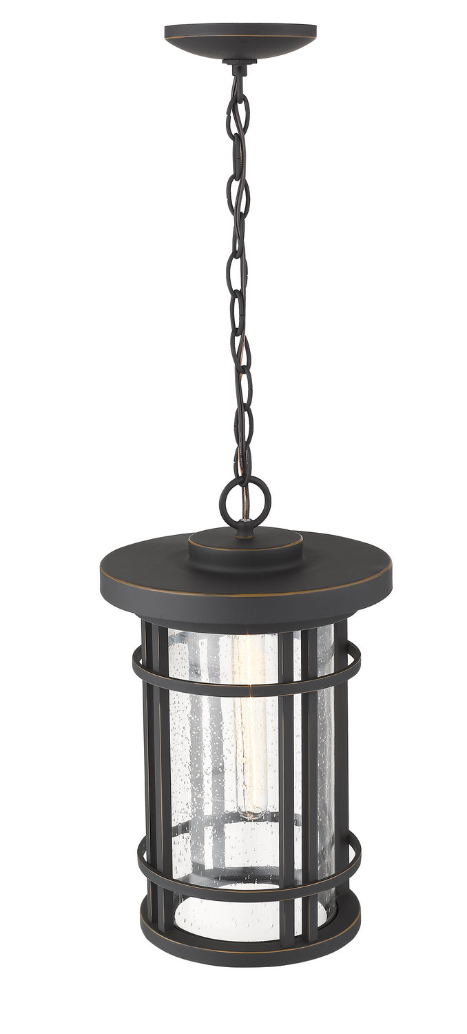 Z-Lite - 570CHB-ORB - One Light Outdoor Chain Mount Ceiling Fixture - Jordan - Oil Rubbed Bronze