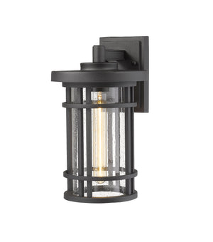 Z-Lite - 570M-BK - One Light Outdoor Wall Light - Jordan - Black
