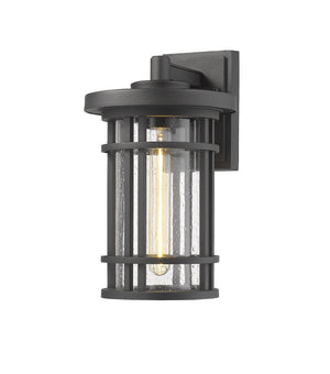 Z-Lite - 570M-BK - One Light Outdoor Wall Light - Jordan - Black