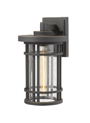 Z-Lite - 570M-ORB - One Light Outdoor Wall Light - Jordan - Oil Rubbed Bronze