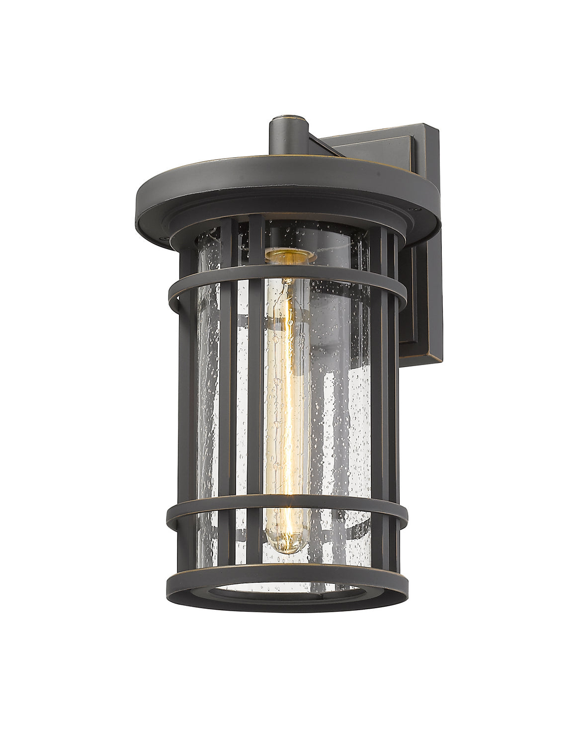 Z-Lite - 570M-ORB - One Light Outdoor Wall Light - Jordan - Oil Rubbed Bronze