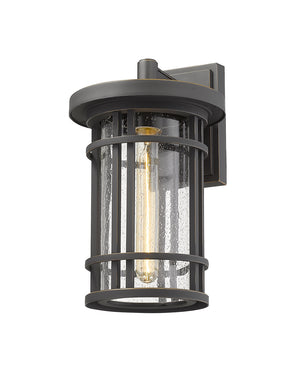 Z-Lite - 570M-ORB - One Light Outdoor Wall Light - Jordan - Oil Rubbed Bronze