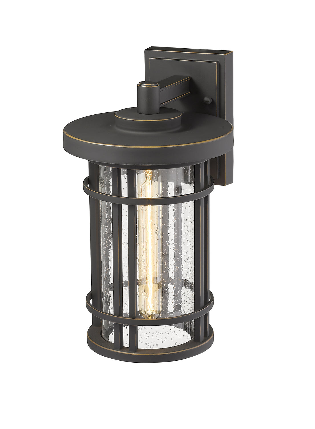 Z-Lite - 570M-ORB - One Light Outdoor Wall Light - Jordan - Oil Rubbed Bronze