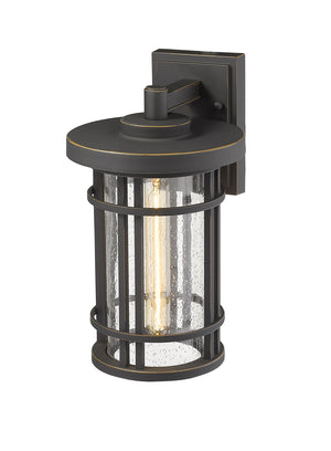 Z-Lite - 570M-ORB - One Light Outdoor Wall Light - Jordan - Oil Rubbed Bronze