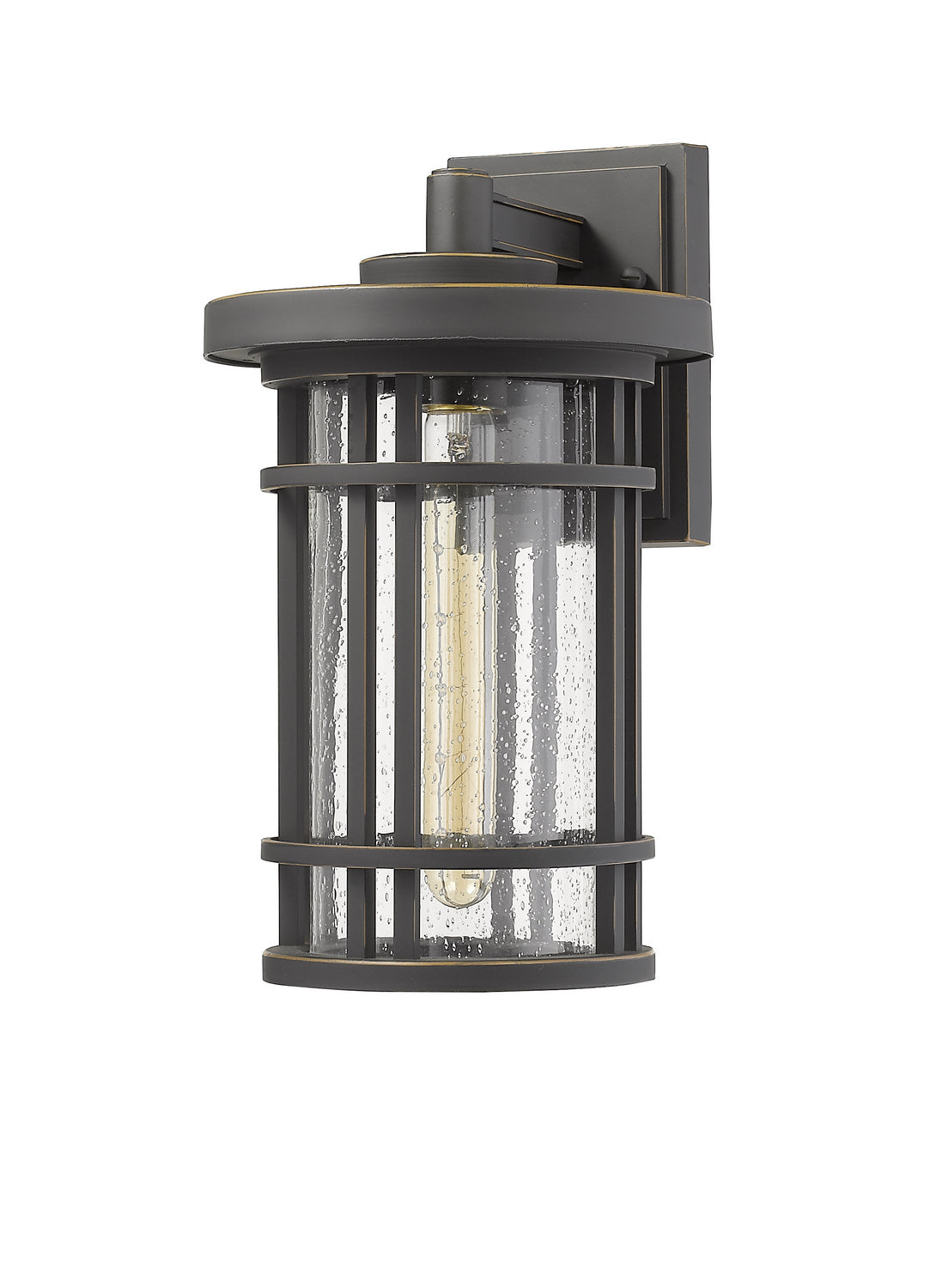 Z-Lite - 570M-ORB - One Light Outdoor Wall Light - Jordan - Oil Rubbed Bronze