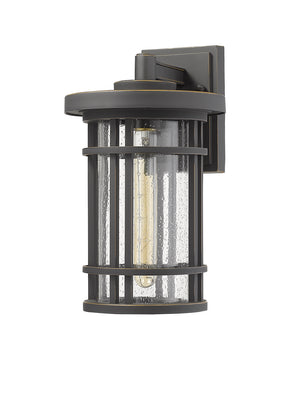 Z-Lite - 570M-ORB - One Light Outdoor Wall Light - Jordan - Oil Rubbed Bronze