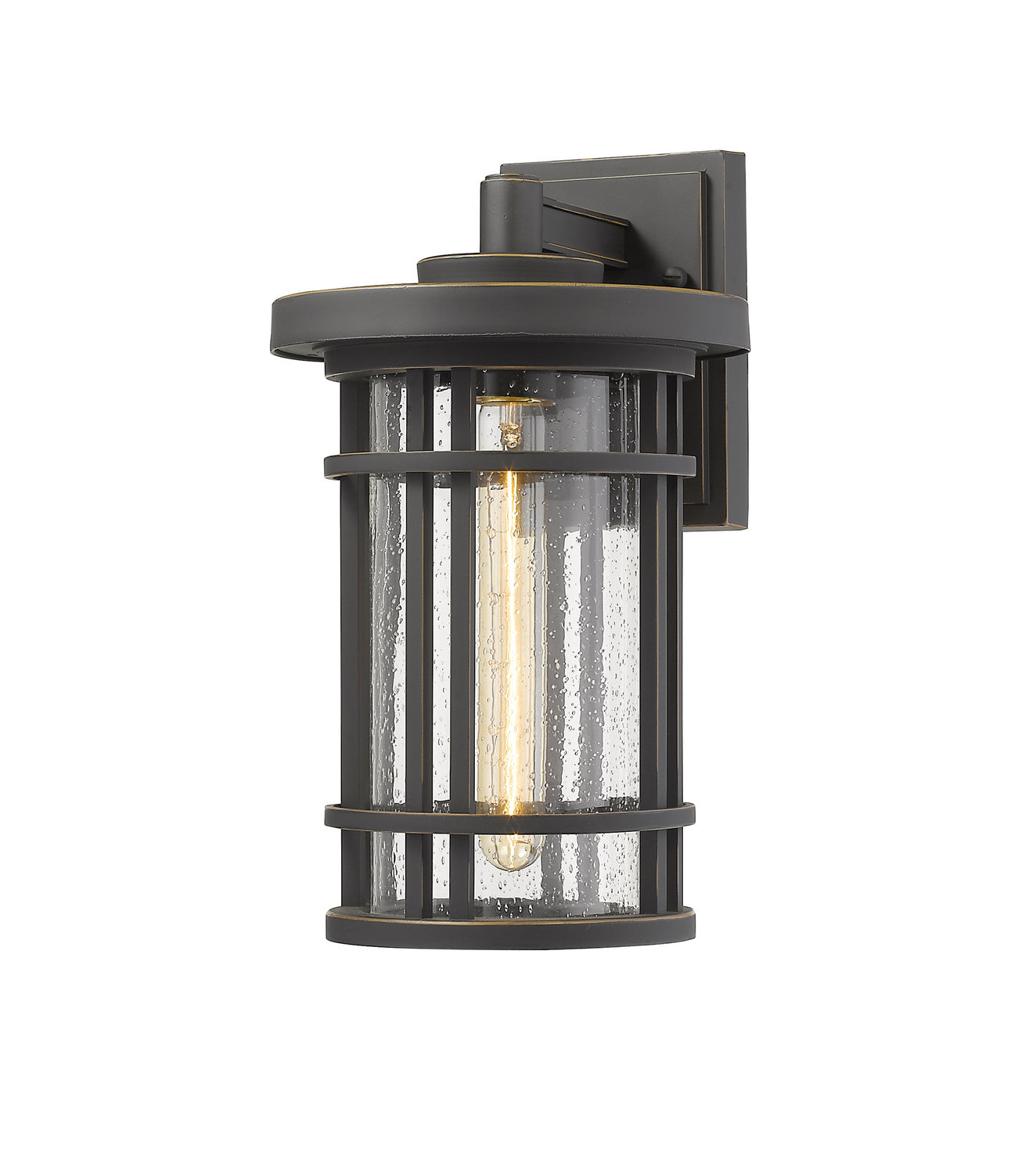 Z-Lite - 570M-ORB - One Light Outdoor Wall Light - Jordan - Oil Rubbed Bronze