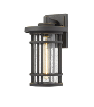 Z-Lite - 570M-ORB - One Light Outdoor Wall Light - Jordan - Oil Rubbed Bronze