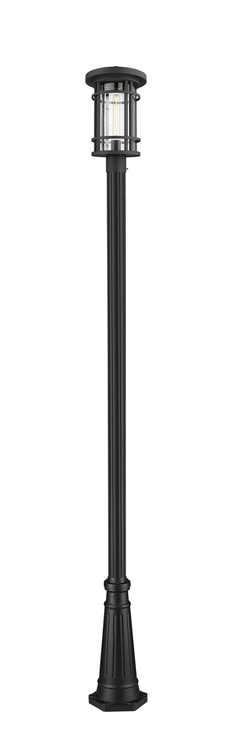 Z-Lite - 570PHB-519P-BK - One Light Outdoor Post Mounted Fixture - Jordan - Black