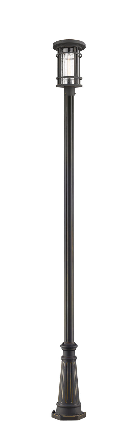 Z-Lite - 570PHB-519P-ORB - One Light Outdoor Post Mount - Jordan - Oil Rubbed Bronze