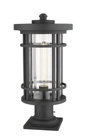 Z-Lite - 570PHB-533PM-BK - One Light Outdoor Pier Mounted Fixture - Jordan - Black