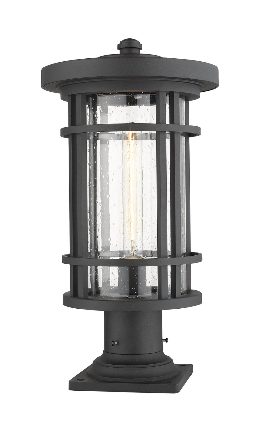 Z-Lite - 570PHB-533PM-BK - One Light Outdoor Pier Mounted Fixture - Jordan - Black