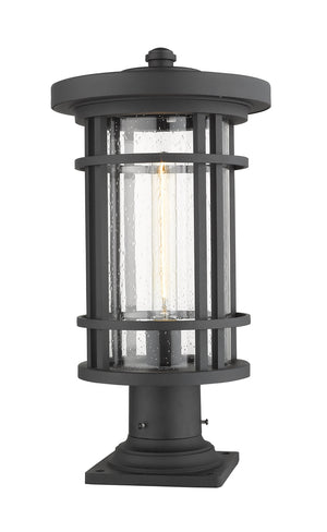 Z-Lite - 570PHB-533PM-BK - One Light Outdoor Pier Mounted Fixture - Jordan - Black