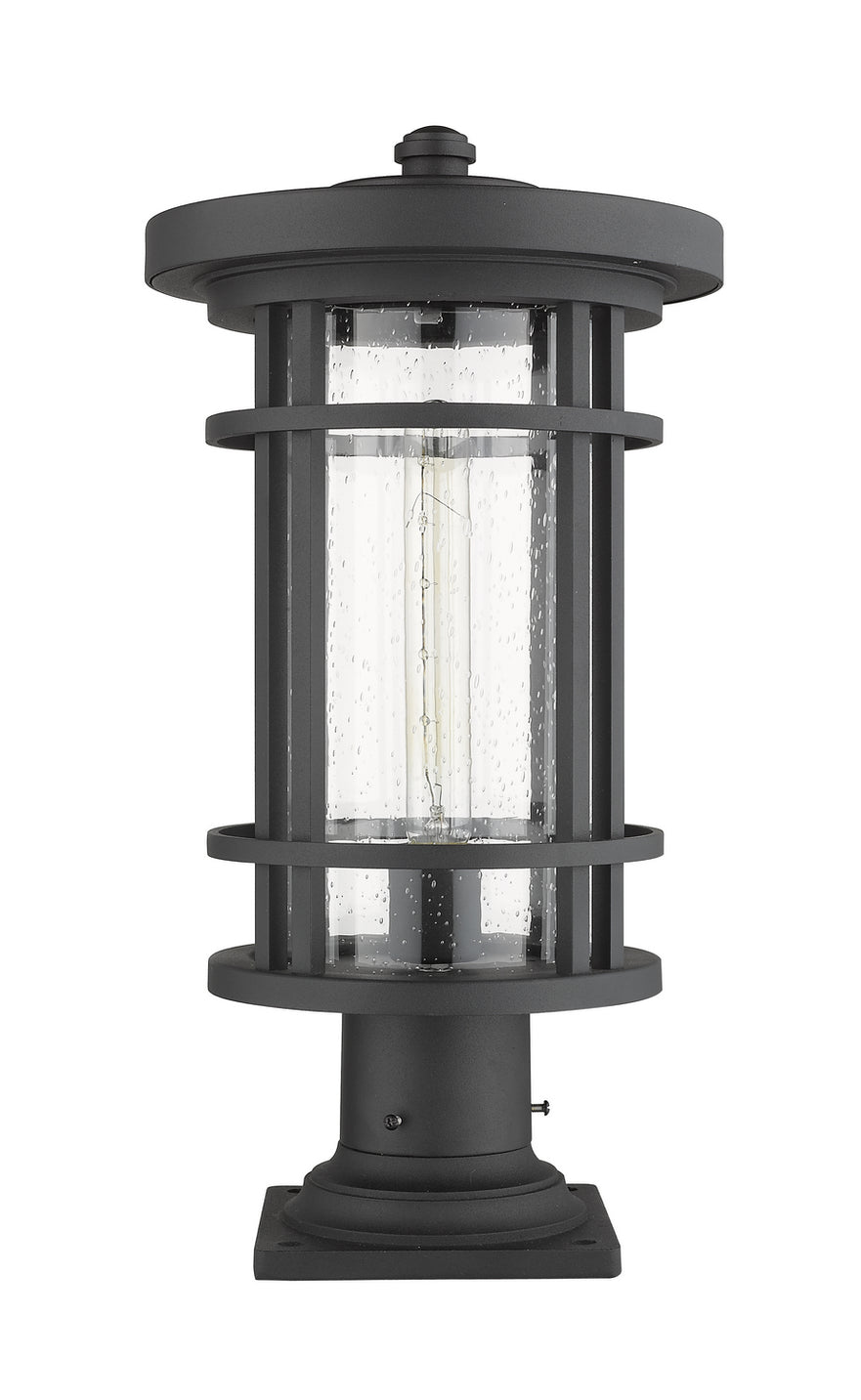 Z-Lite - 570PHB-533PM-BK - One Light Outdoor Pier Mounted Fixture - Jordan - Black