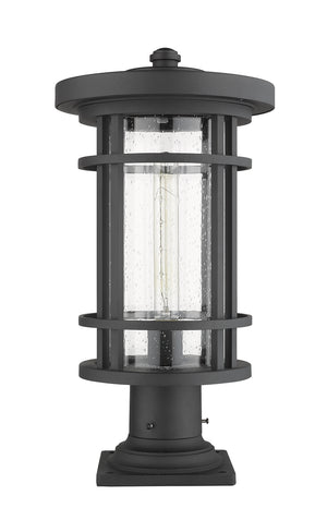Z-Lite - 570PHB-533PM-BK - One Light Outdoor Pier Mounted Fixture - Jordan - Black