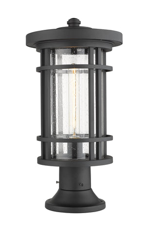 Z-Lite - 570PHB-553PM-BK - One Light Outdoor Pier Mounted Fixture - Jordan - Black