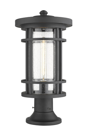 Z-Lite - 570PHB-553PM-BK - One Light Outdoor Pier Mount - Jordan - Black