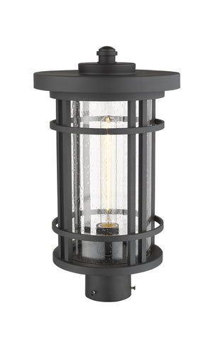 Z-Lite - 570PHB-BK - One Light Outdoor Post Mount Fixture - Jordan - Black