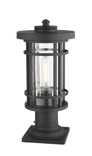Z-Lite - 570PHM-533PM-BK - One Light Outdoor Pier Mounted Fixture - Jordan - Black