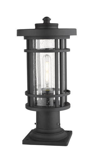Z-Lite - 570PHM-533PM-BK - One Light Outdoor Pier Mounted Fixture - Jordan - Black
