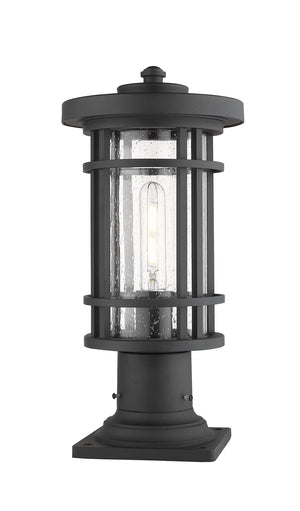 Z-Lite - 570PHM-533PM-BK - One Light Outdoor Pier Mount - Jordan - Black