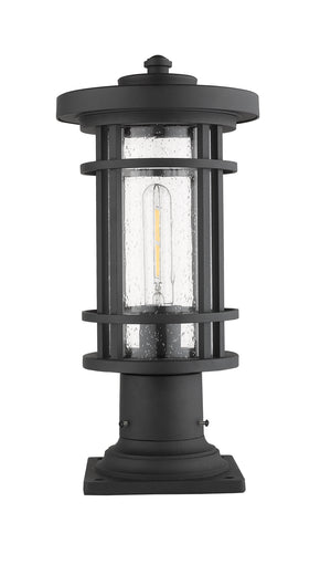 Z-Lite - 570PHM-533PM-BK - One Light Outdoor Pier Mounted Fixture - Jordan - Black