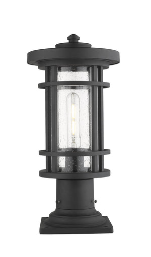 Z-Lite - 570PHM-533PM-BK - One Light Outdoor Pier Mount - Jordan - Black