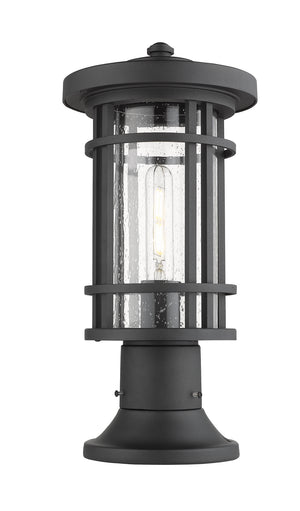 Z-Lite - 570PHM-553PM-BK - One Light Outdoor Pier Mounted Fixture - Jordan - Black