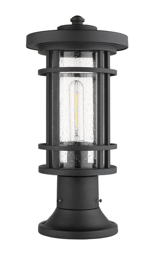 Z-Lite - 570PHM-553PM-BK - One Light Outdoor Pier Mounted Fixture - Jordan - Black