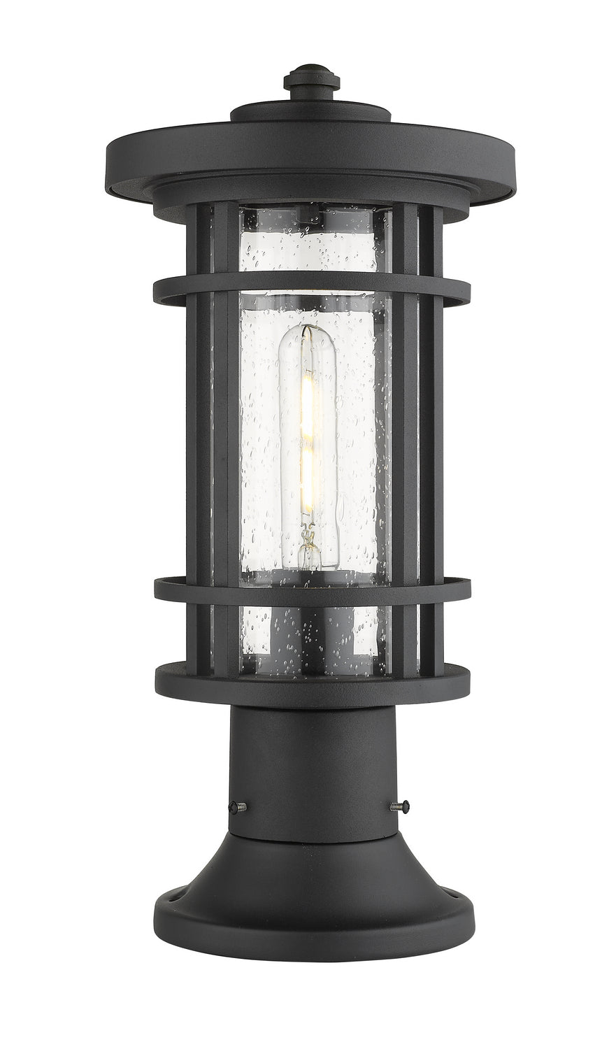 Z-Lite - 570PHM-553PM-BK - One Light Outdoor Pier Mounted Fixture - Jordan - Black