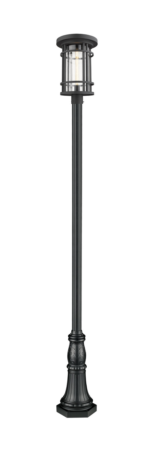 Z-Lite - 570PHXL-518P-BK - One Light Outdoor Post Mounted Fixture - Jordan - Black