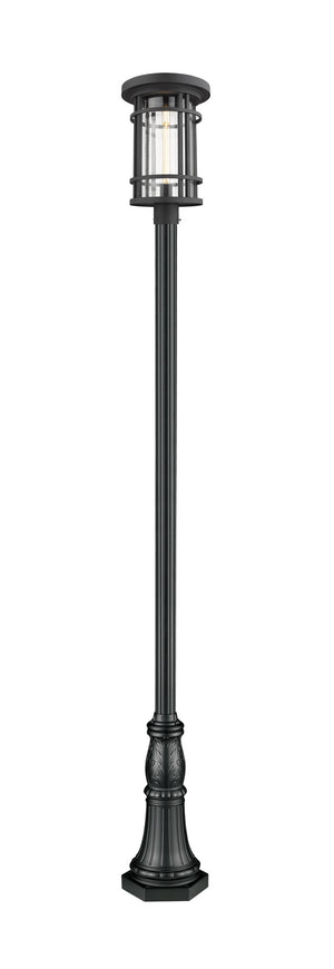 Z-Lite - 570PHXL-518P-BK - One Light Outdoor Post Mounted Fixture - Jordan - Black