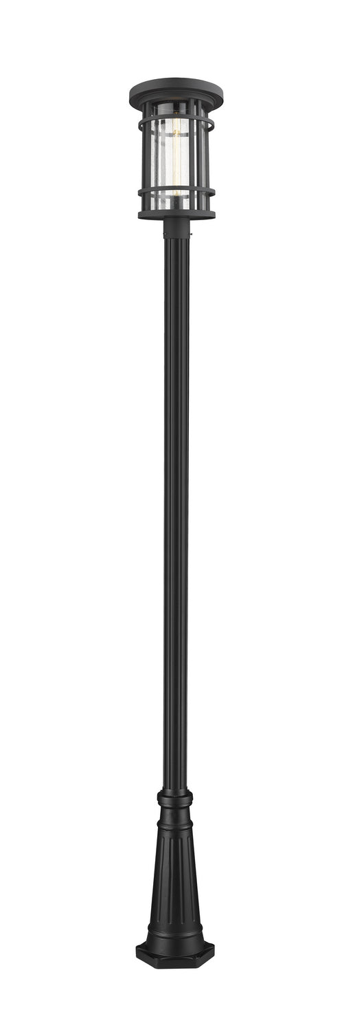 Z-Lite - 570PHXL-519P-BK - One Light Outdoor Post Mounted Fixture - Jordan - Black