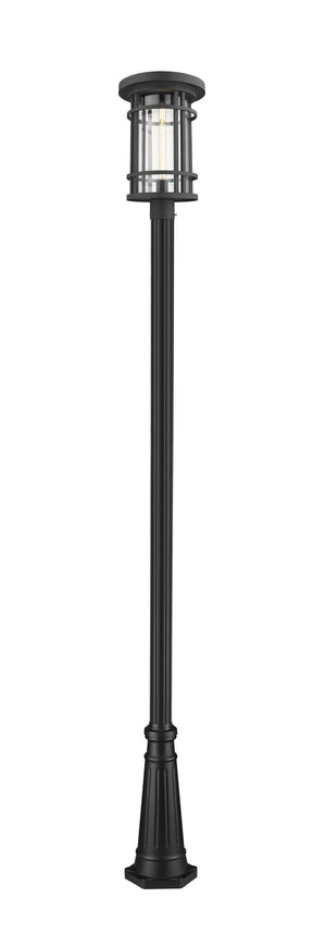 Z-Lite - 570PHXL-519P-BK - One Light Outdoor Post Mounted Fixture - Jordan - Black