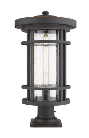 Z-Lite - 570PHXL-533PM-ORB - One Light Outdoor Pier Mounted Fixture - Jordan - Oil Rubbed Bronze