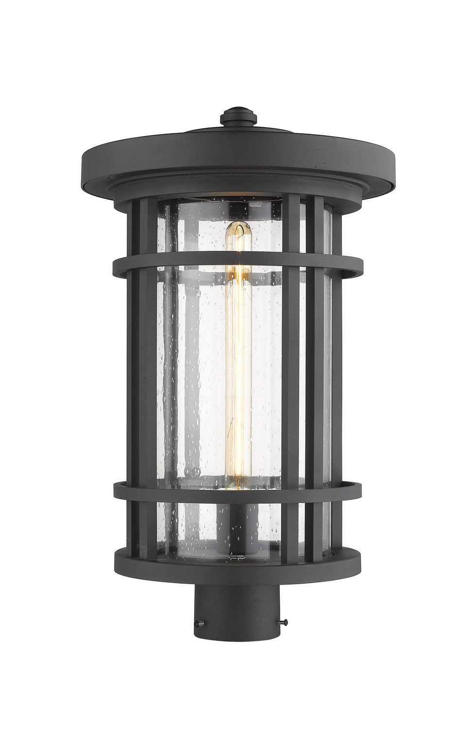 Z-Lite - 570PHXL-BK - One Light Outdoor Post Mount Fixture - Jordan - Black