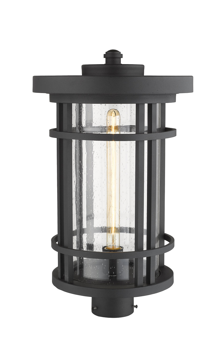 Z-Lite - 570PHXL-BK - One Light Outdoor Post Mount Fixture - Jordan - Black