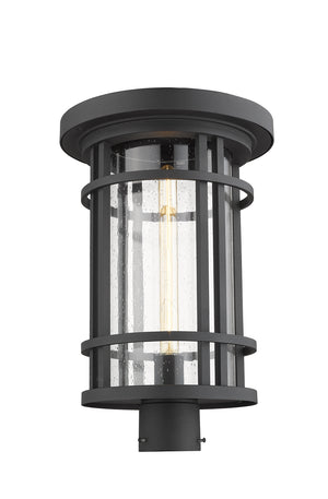 Z-Lite - 570PHXL-BK - One Light Outdoor Post Mount Fixture - Jordan - Black