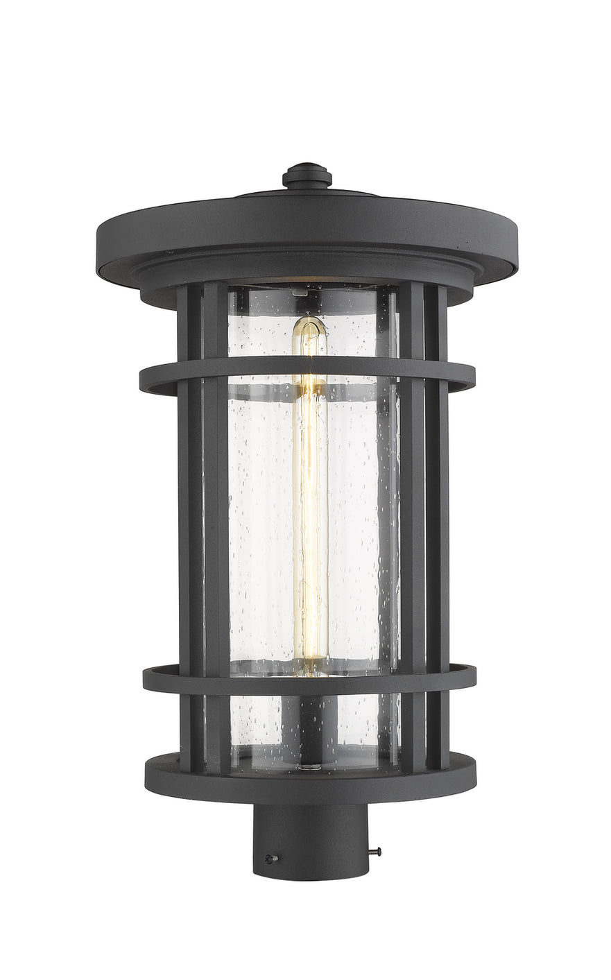 Z-Lite - 570PHXL-BK - One Light Outdoor Post Mount Fixture - Jordan - Black