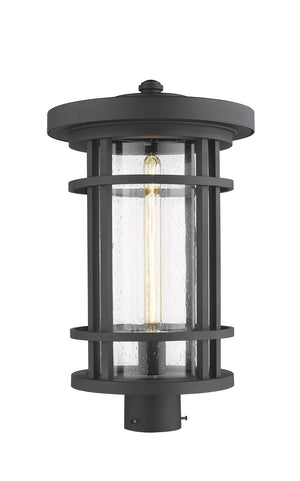 Z-Lite - 570PHXL-BK - One Light Outdoor Post Mount Fixture - Jordan - Black