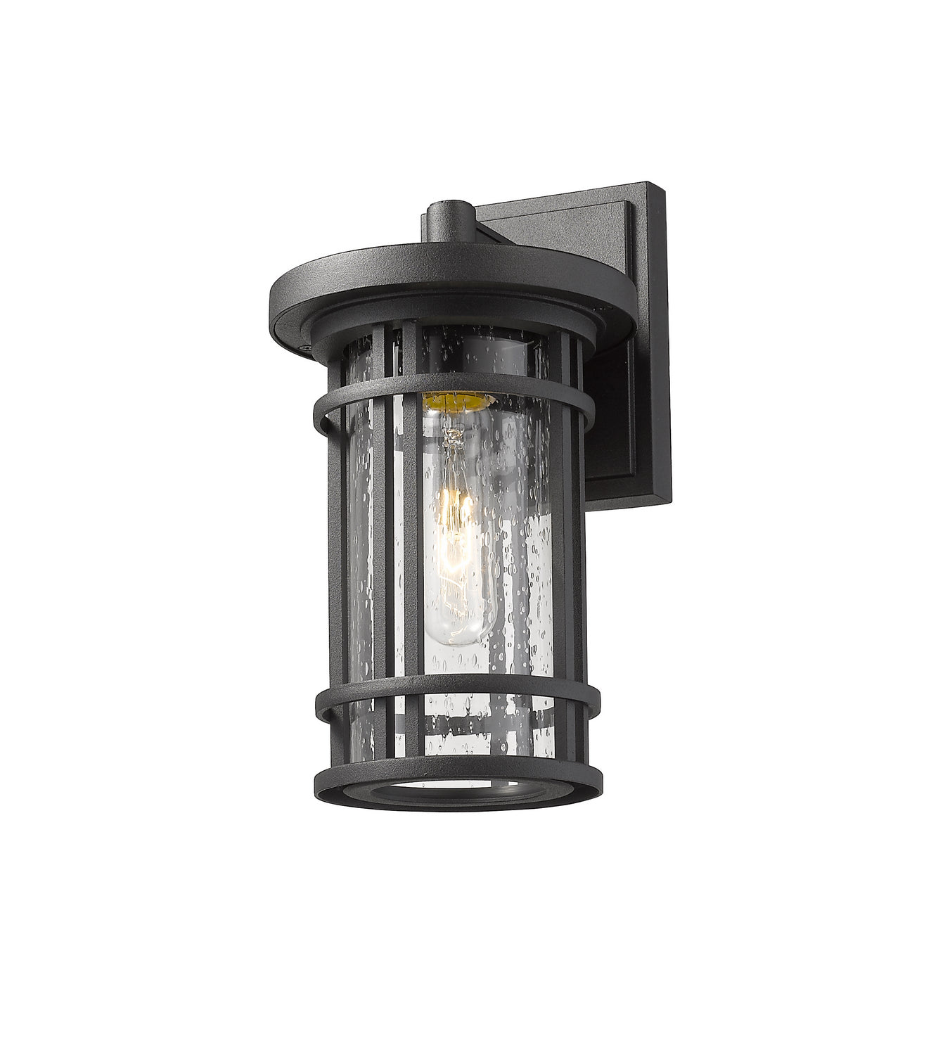 Z-Lite - 570S-BK - One Light Outdoor Wall Mount - Jordan - Black