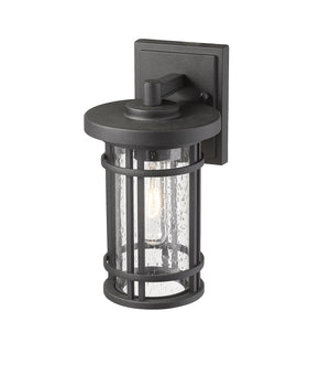 Z-Lite - 570S-BK - One Light Outdoor Wall Light - Jordan - Black