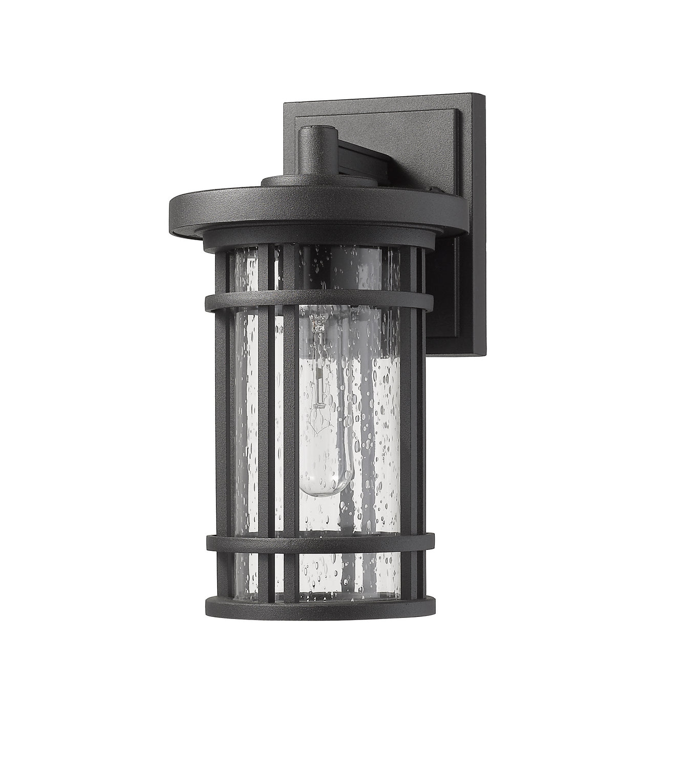 Z-Lite - 570S-BK - One Light Outdoor Wall Light - Jordan - Black