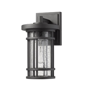 Z-Lite - 570S-BK - One Light Outdoor Wall Light - Jordan - Black