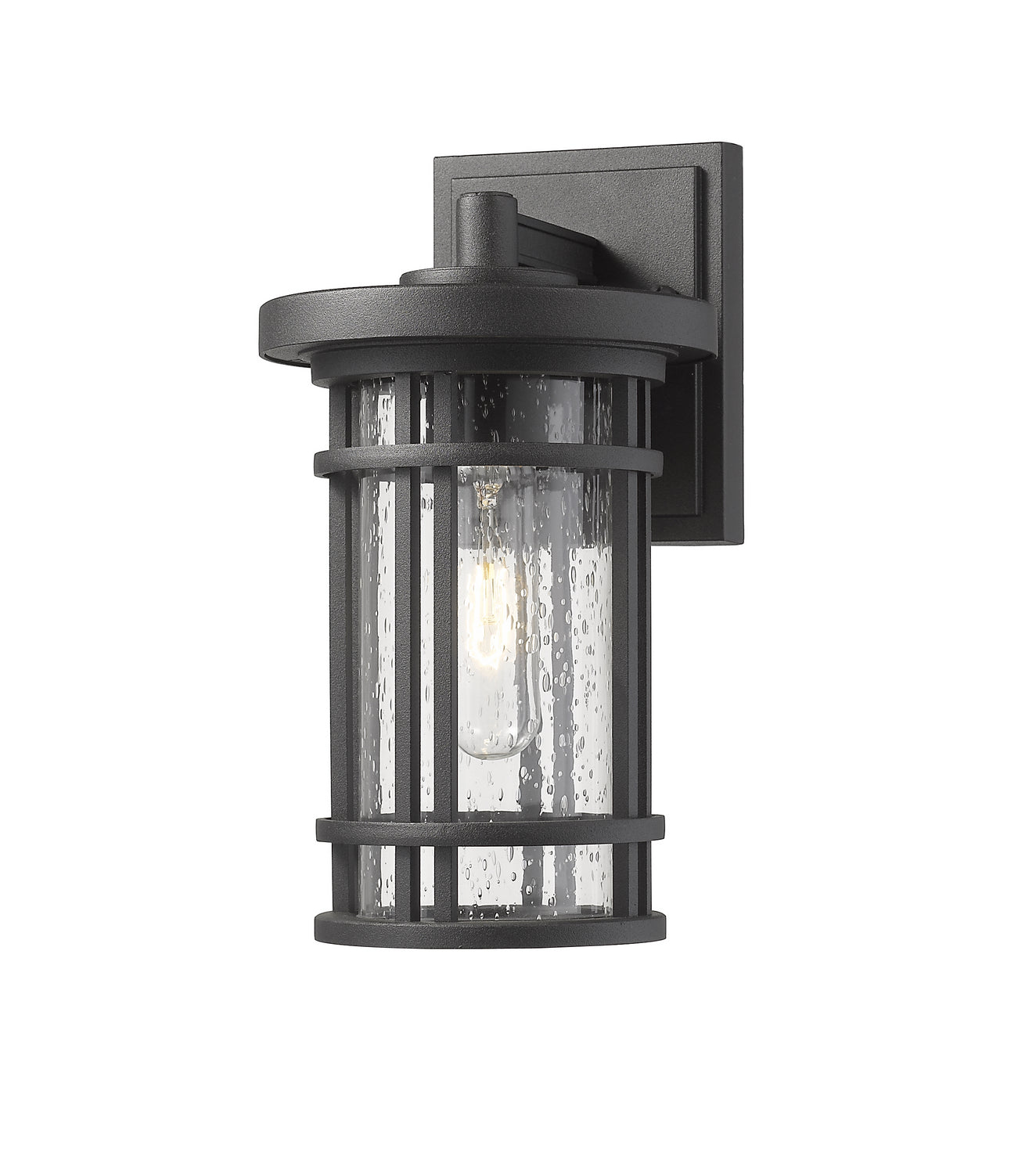 Z-Lite - 570S-BK - One Light Outdoor Wall Light - Jordan - Black