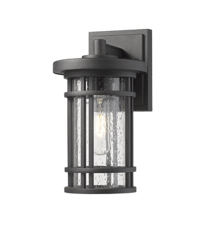 Z-Lite - 570S-BK - One Light Outdoor Wall Light - Jordan - Black
